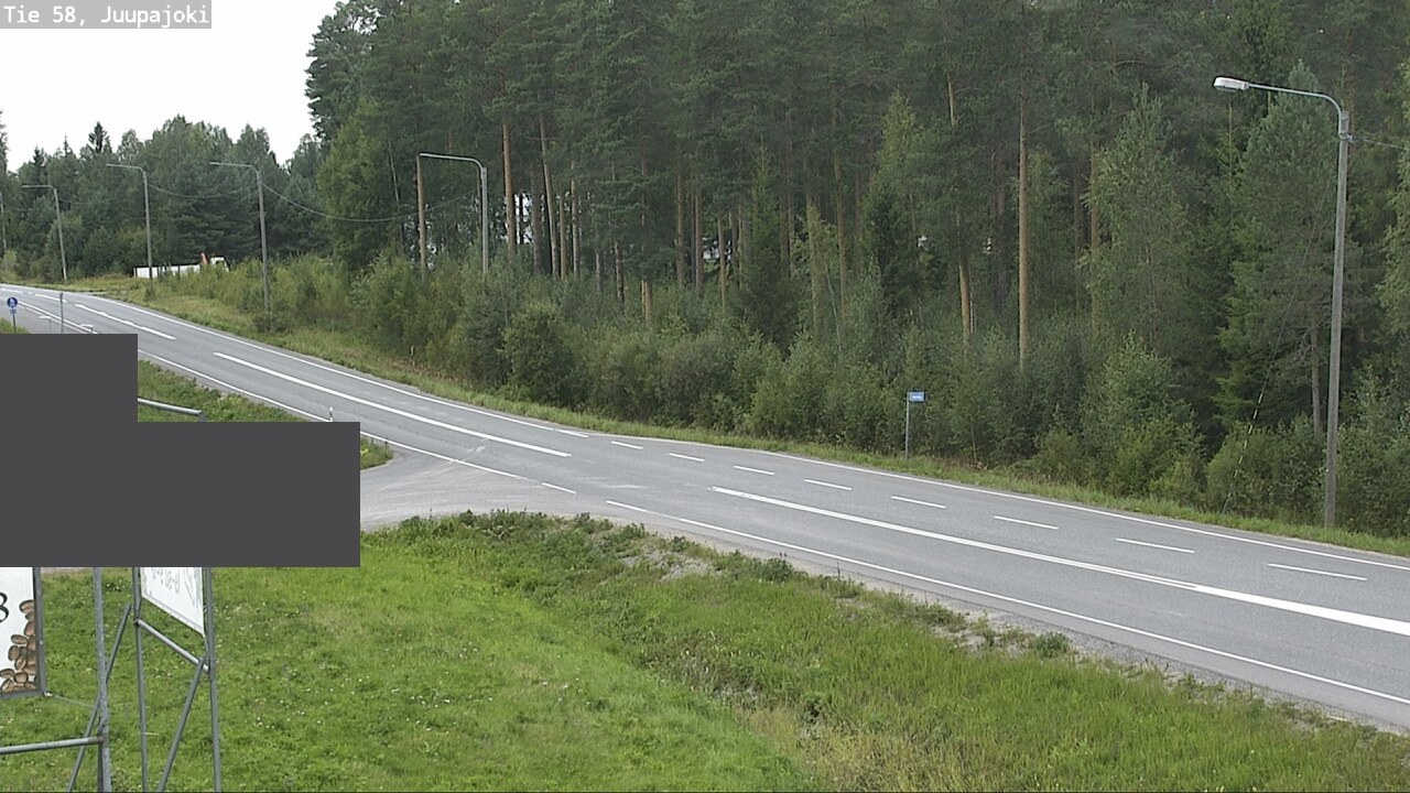Weather Camera Image Väg 58 Juupajoki, Juupajoki, Pirkanmaa