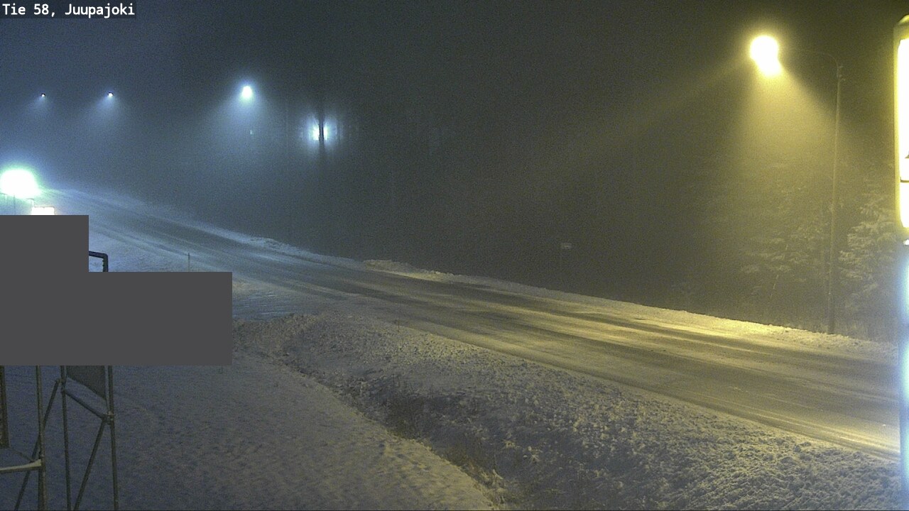 Weather Camera Image Väg 58 Juupajoki, Juupajoki, Pirkanmaa