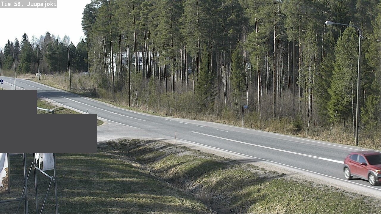 Weather Camera Image Road 58 Juupajoki, Juupajoki, Pirkanmaa