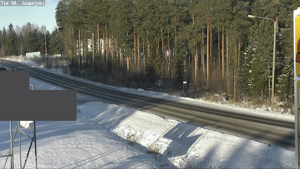 Weather Camera Image Väg 58 Juupajoki, Juupajoki, Pirkanmaa