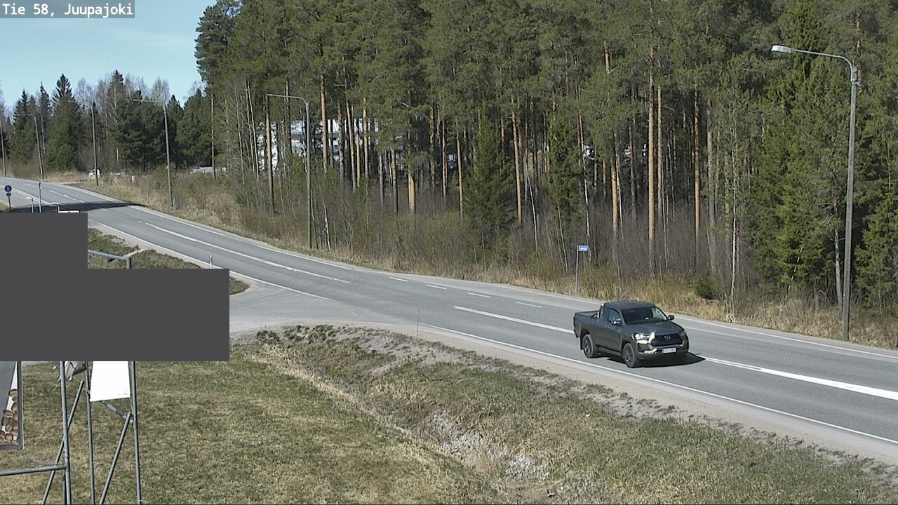 Weather Camera Image Road 58 Juupajoki, Juupajoki, Pirkanmaa