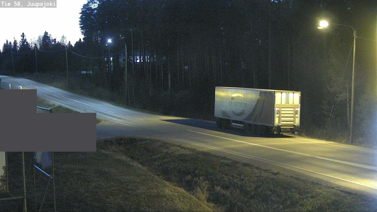 Weather Camera Image Road 58 Juupajoki, Juupajoki, Pirkanmaa