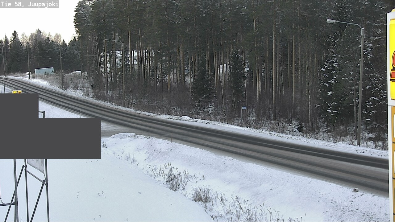 Weather Camera Image Road 58 Juupajoki, Juupajoki, Pirkanmaa