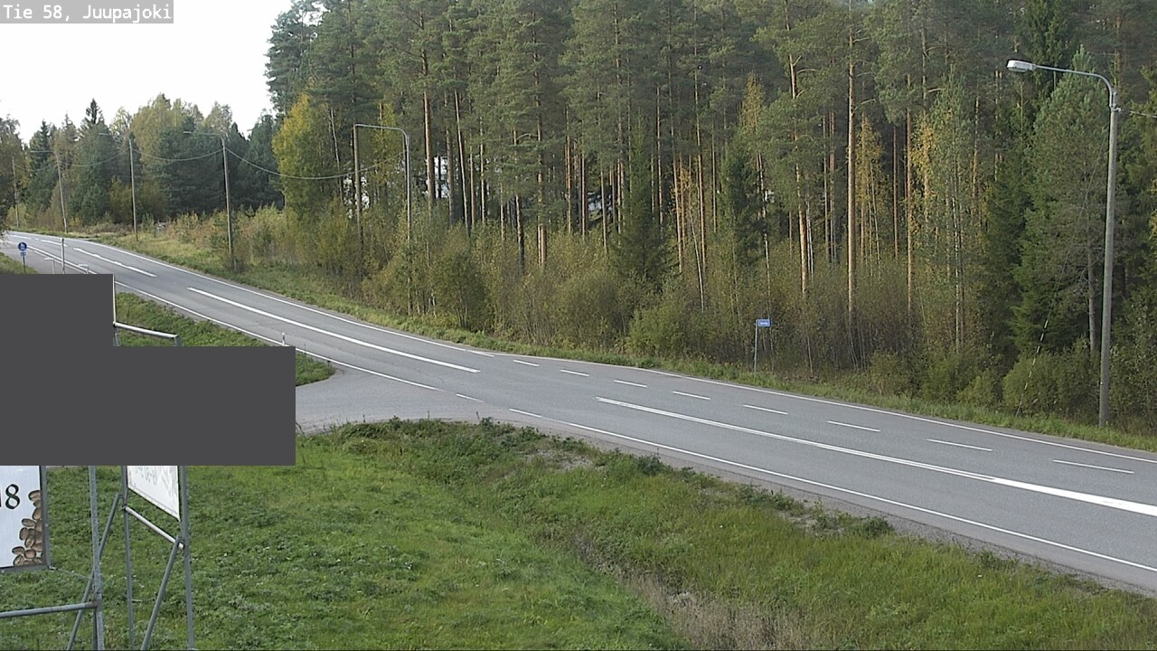 Weather Camera Image Väg 58 Juupajoki, Juupajoki, Pirkanmaa