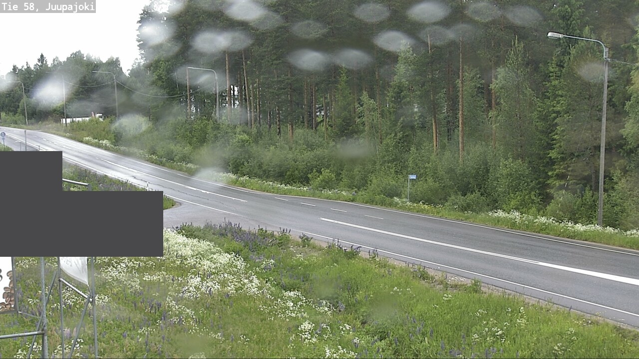 Weather Camera Image Väg 58 Juupajoki, Juupajoki, Pirkanmaa