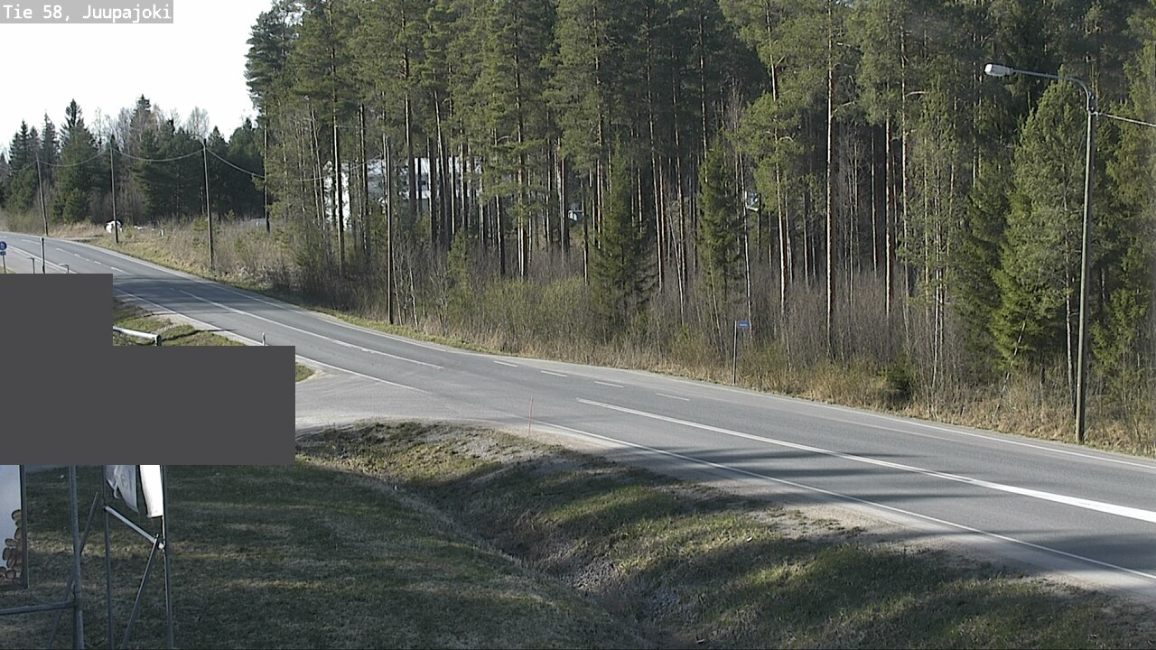 Weather Camera Image Road 58 Juupajoki, Juupajoki, Pirkanmaa