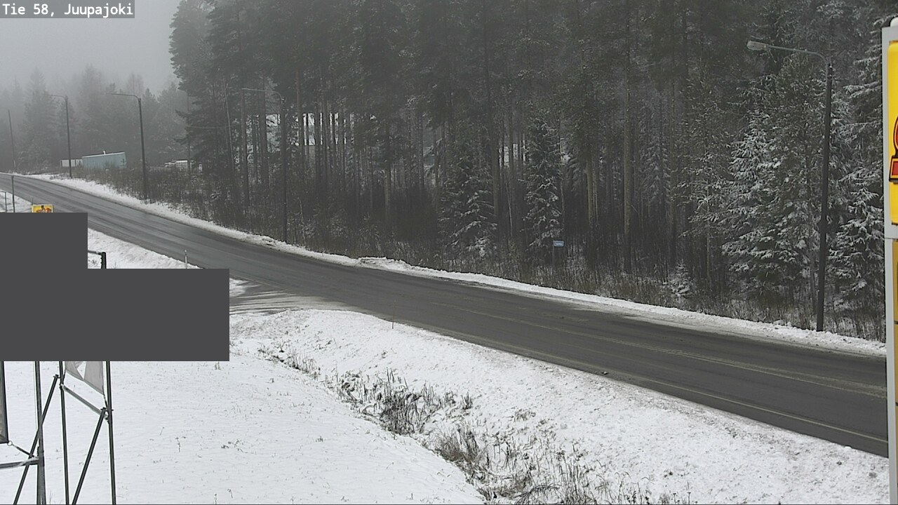 Weather Camera Image Väg 58 Juupajoki, Juupajoki, Pirkanmaa