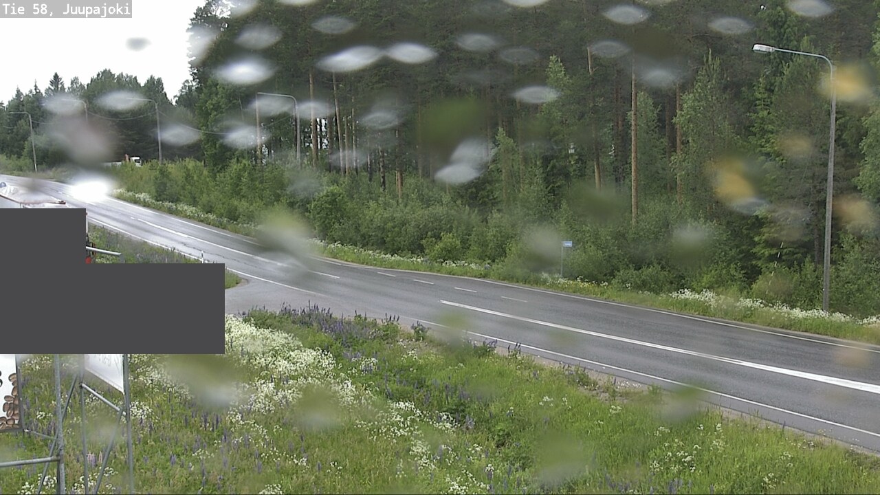 Weather Camera Image Väg 58 Juupajoki, Juupajoki, Pirkanmaa