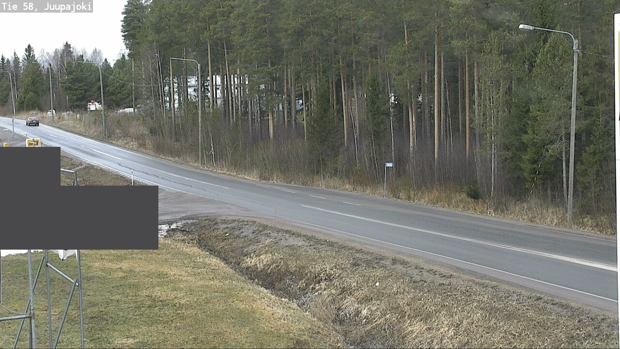 Weather Camera Image Road 58 Juupajoki, Juupajoki, Pirkanmaa