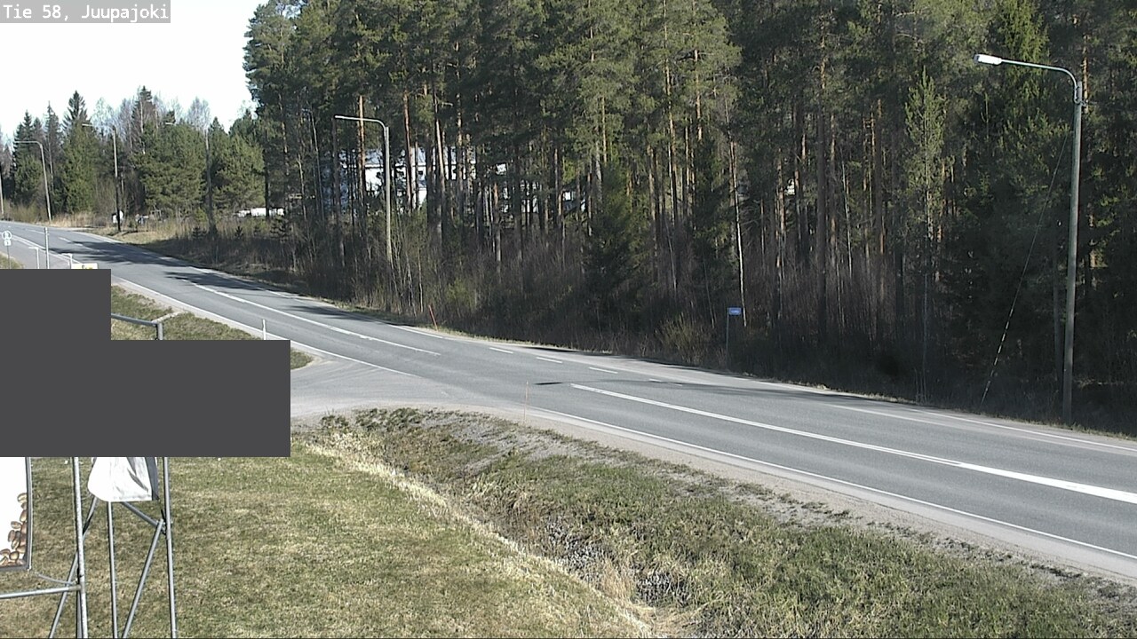 Weather Camera Image Road 58 Juupajoki, Juupajoki, Pirkanmaa