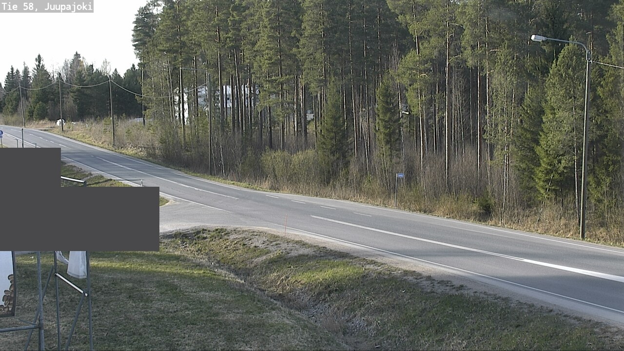 Weather Camera Image Road 58 Juupajoki, Juupajoki, Pirkanmaa
