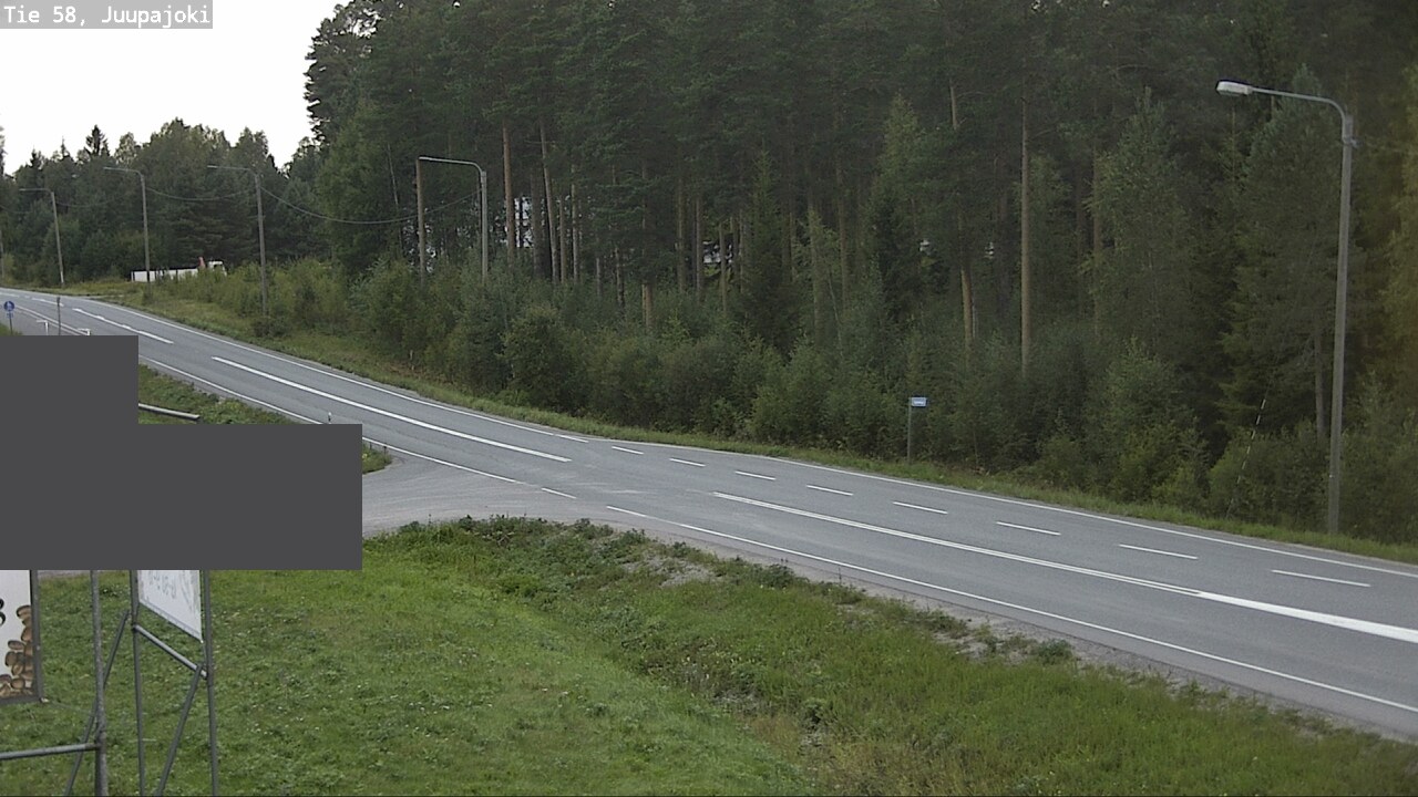 Weather Camera Image Road 58 Juupajoki, Juupajoki, Pirkanmaa