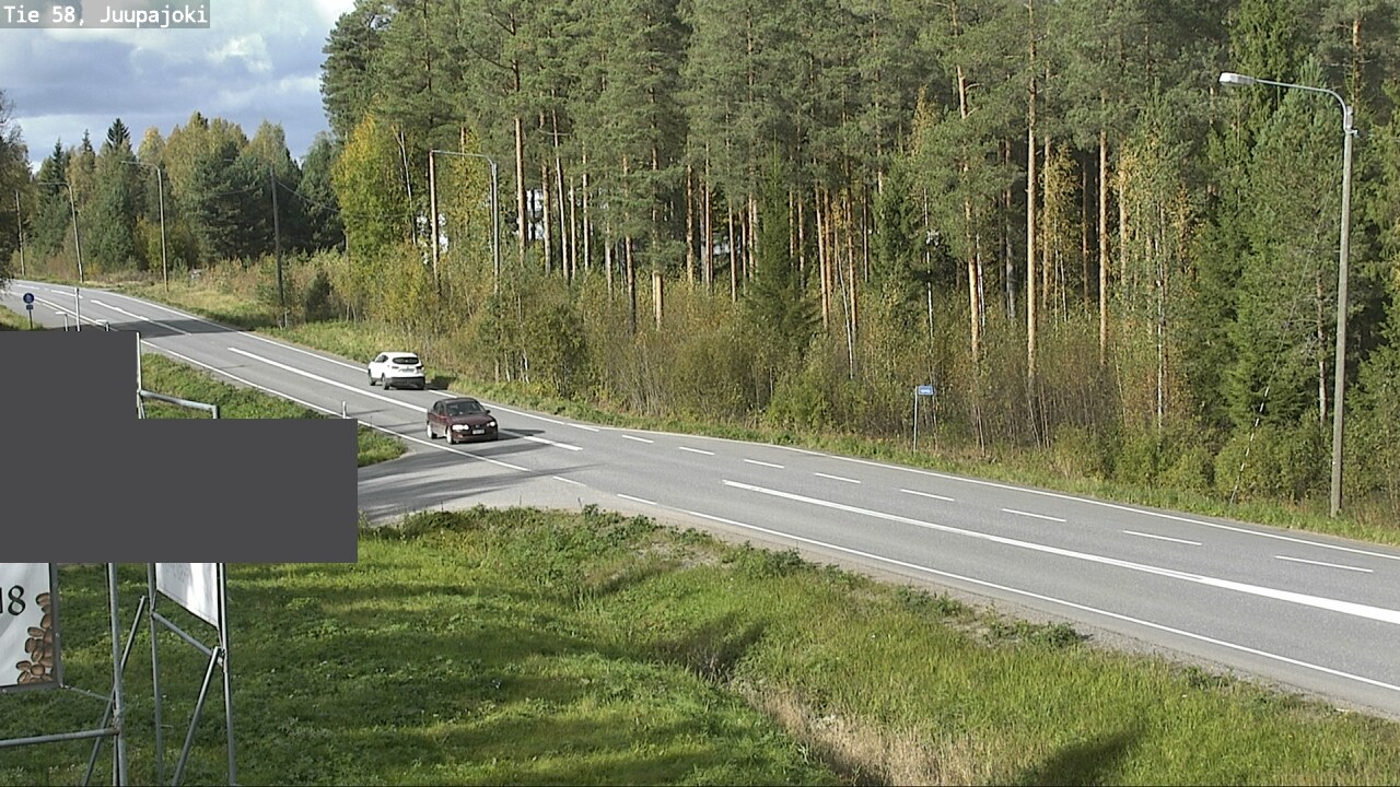 Weather Camera Image Väg 58 Juupajoki, Juupajoki, Pirkanmaa