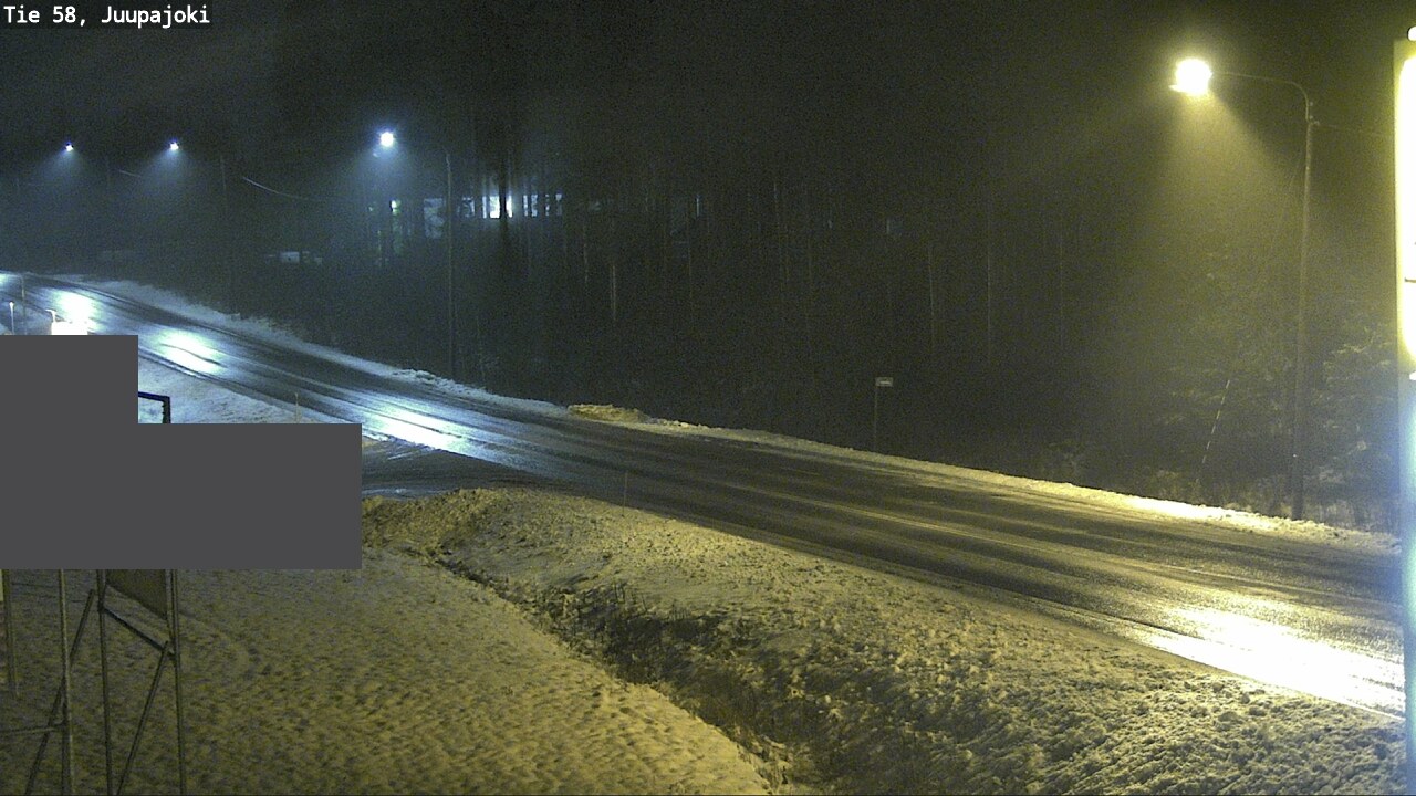 Weather Camera Image Väg 58 Juupajoki, Juupajoki, Pirkanmaa