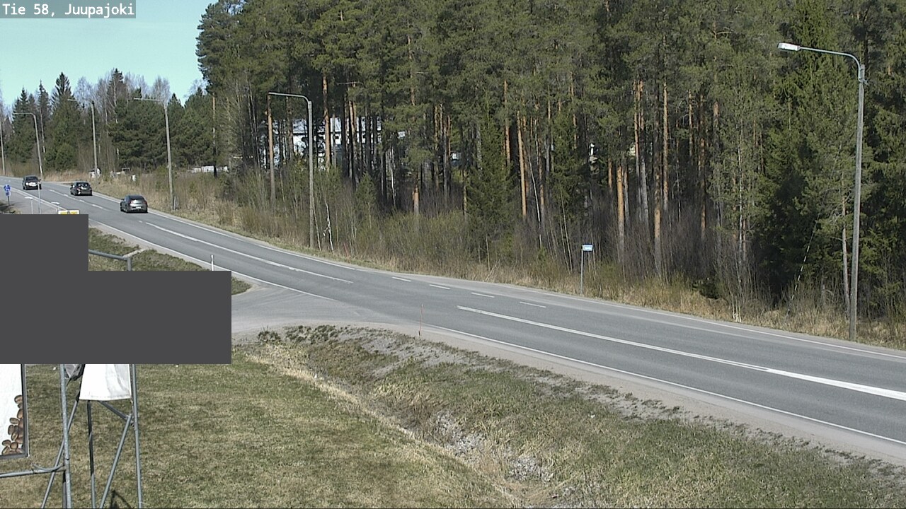 Weather Camera Image Road 58 Juupajoki, Juupajoki, Pirkanmaa