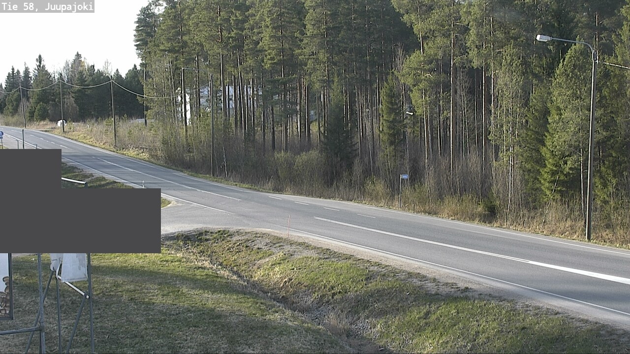 Weather Camera Image Road 58 Juupajoki, Juupajoki, Pirkanmaa