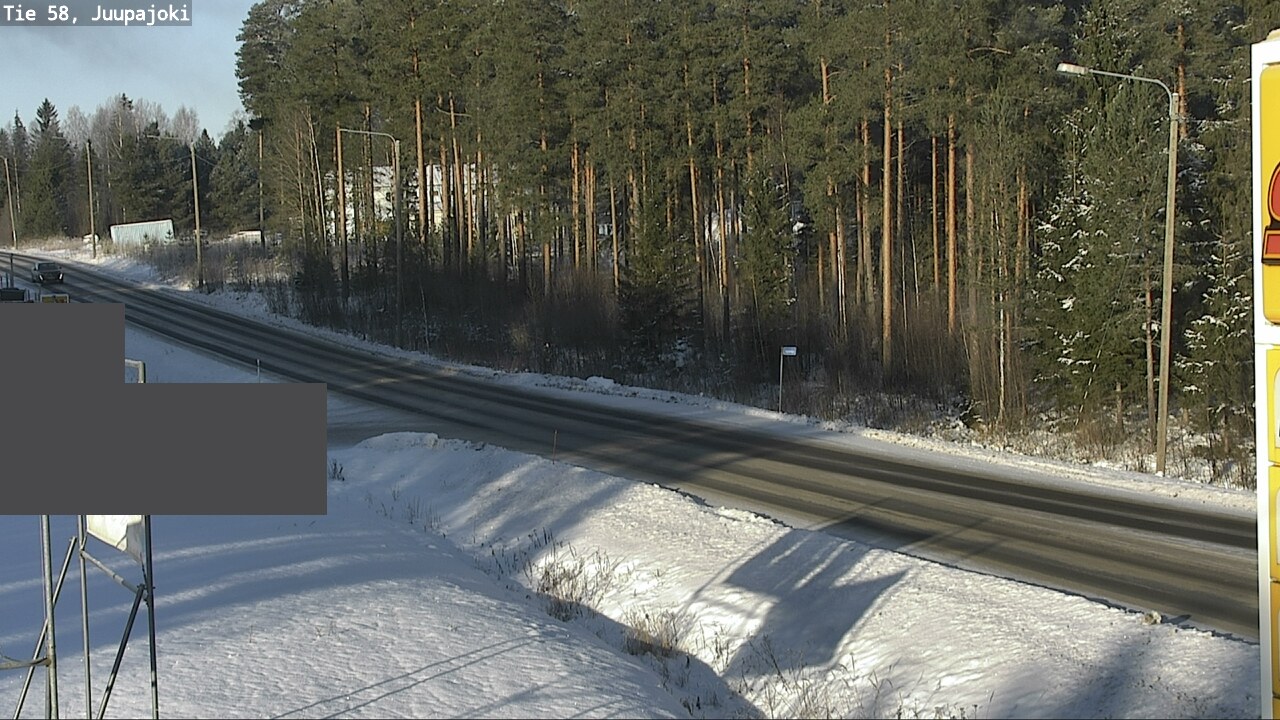 Weather Camera Image Väg 58 Juupajoki, Juupajoki, Pirkanmaa