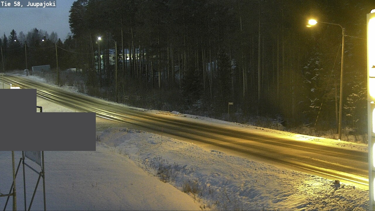 Weather Camera Image Road 58 Juupajoki, Juupajoki, Pirkanmaa
