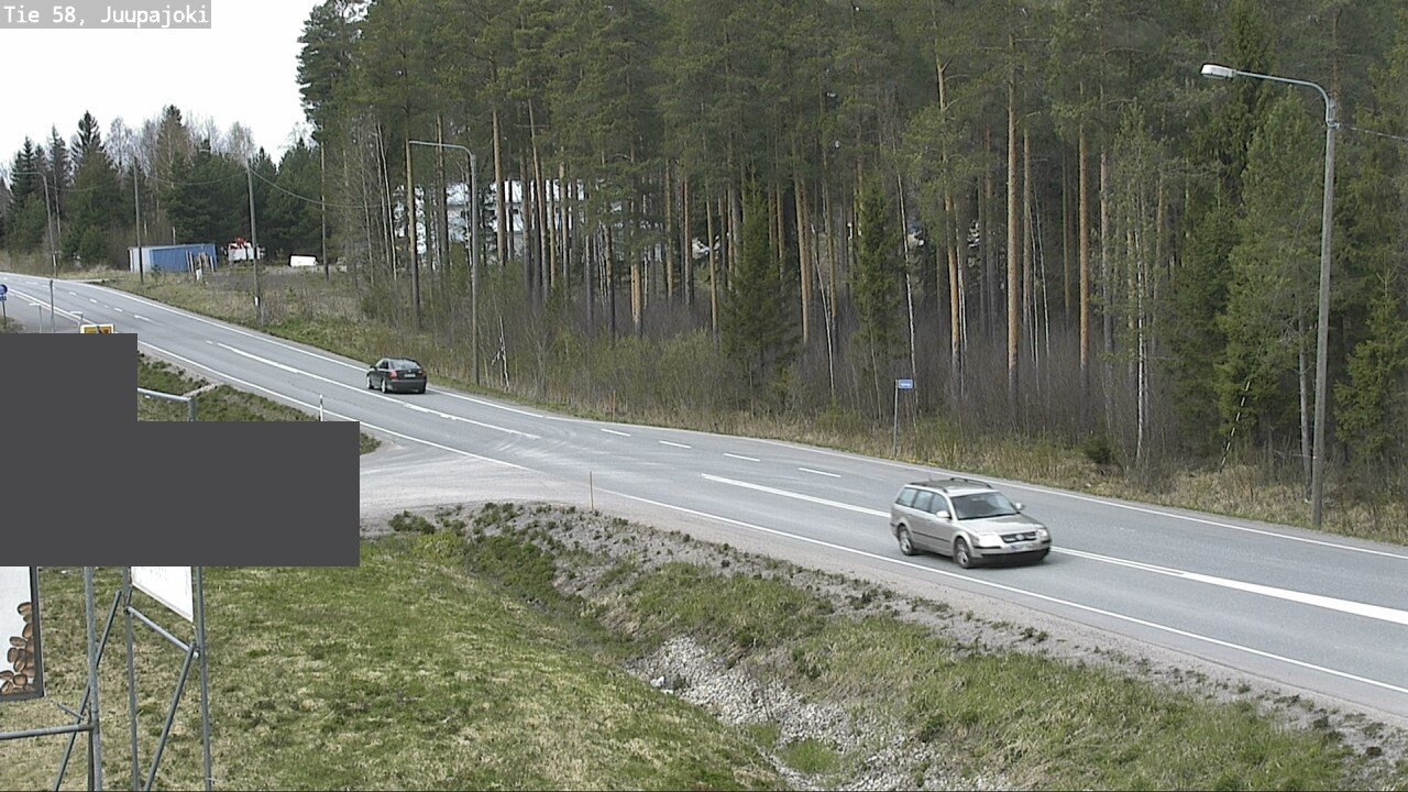 Weather Camera Image Road 58 Juupajoki, Juupajoki, Pirkanmaa