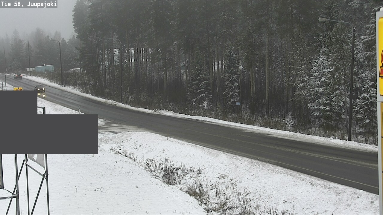 Weather Camera Image Väg 58 Juupajoki, Juupajoki, Pirkanmaa