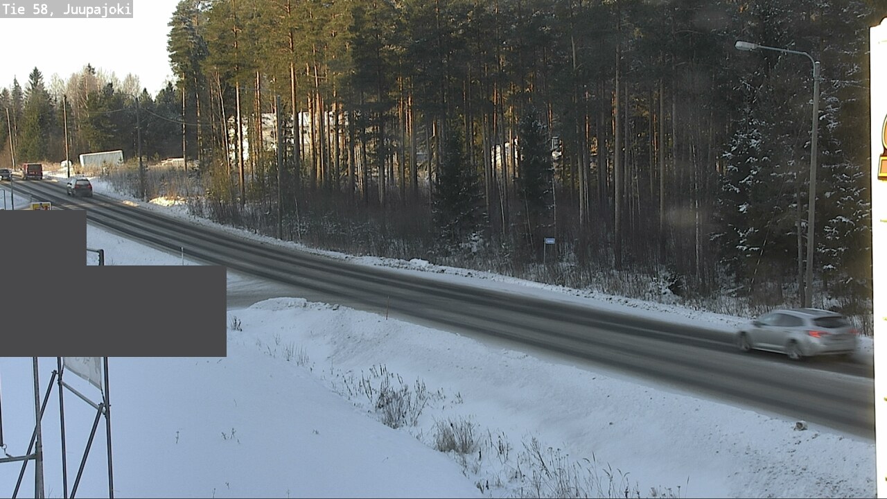 Weather Camera Image Väg 58 Juupajoki, Juupajoki, Pirkanmaa