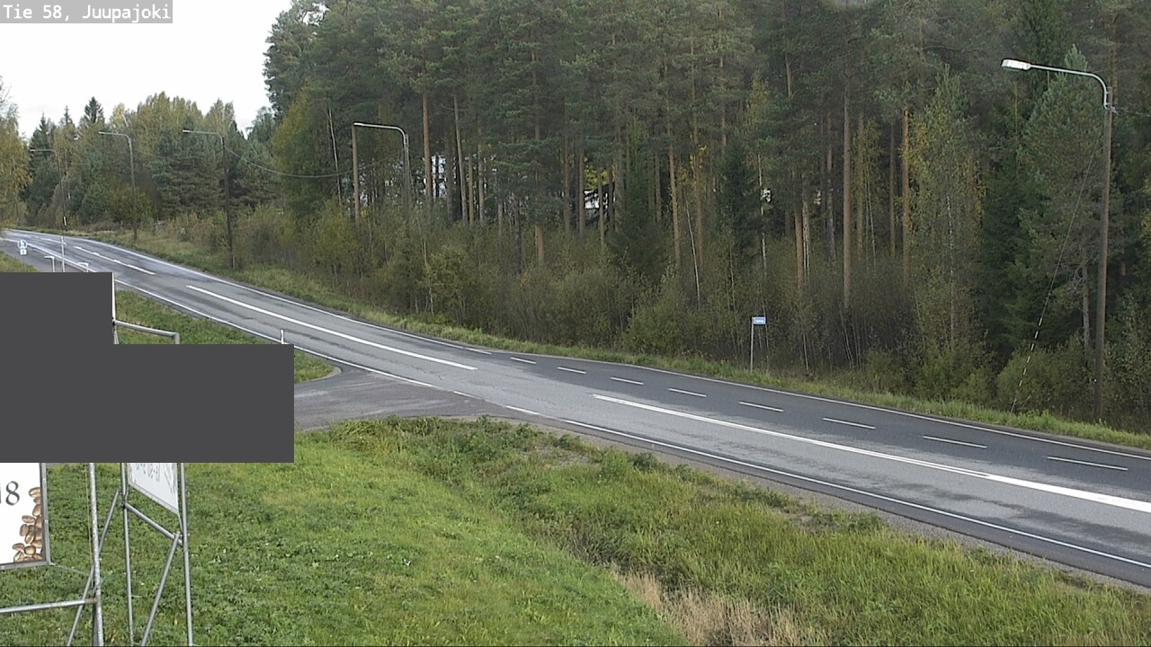 Weather Camera Image Road 58 Juupajoki, Juupajoki, Pirkanmaa