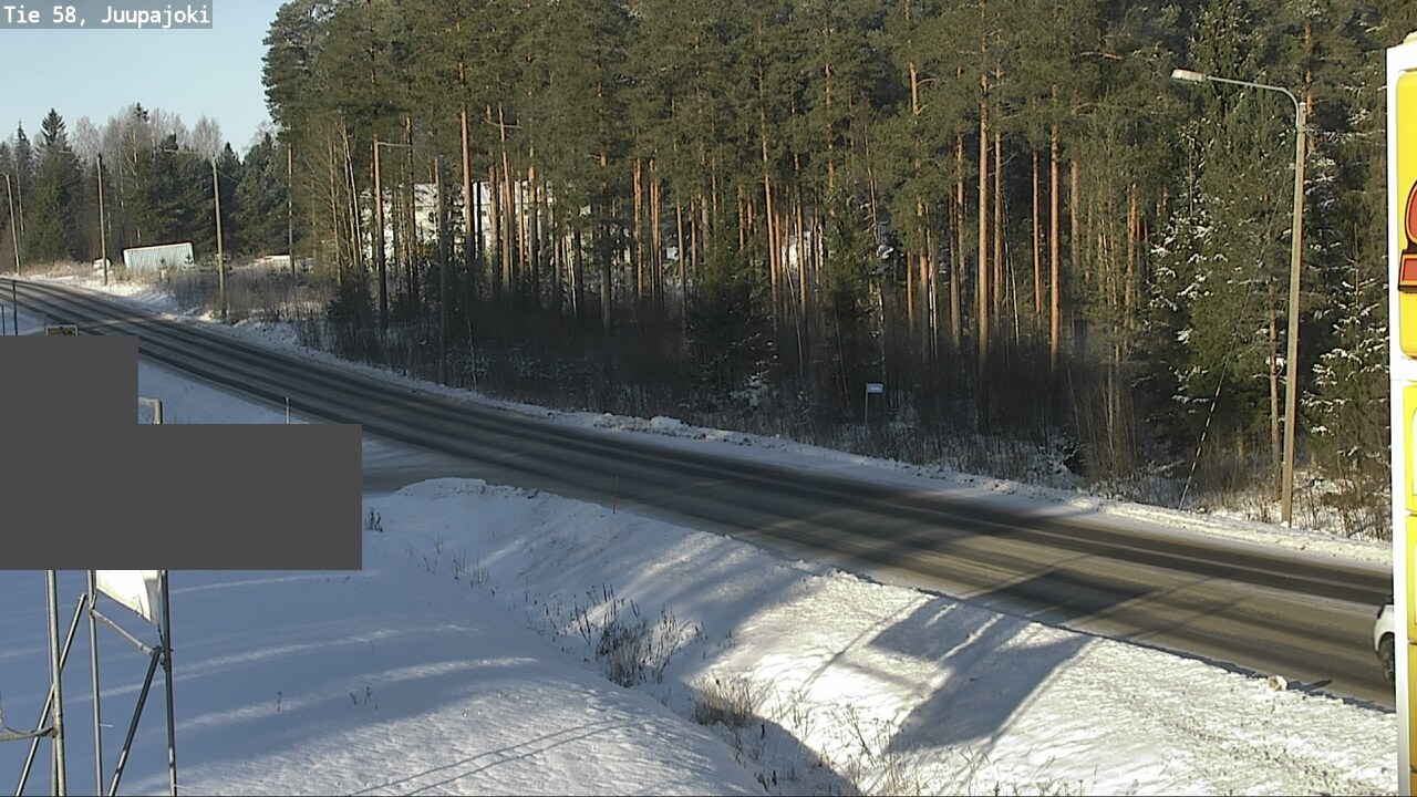 Weather Camera Image Road 58 Juupajoki, Juupajoki, Pirkanmaa