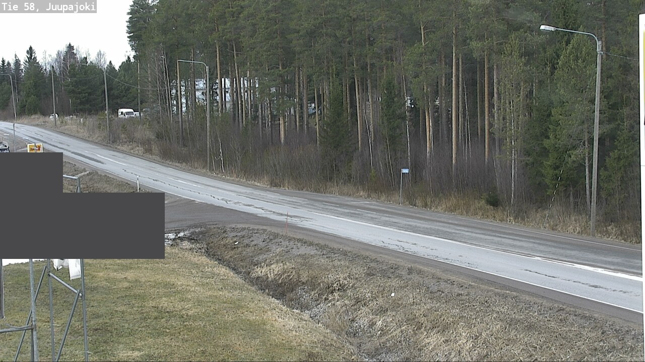 Weather Camera Image Road 58 Juupajoki, Juupajoki, Pirkanmaa