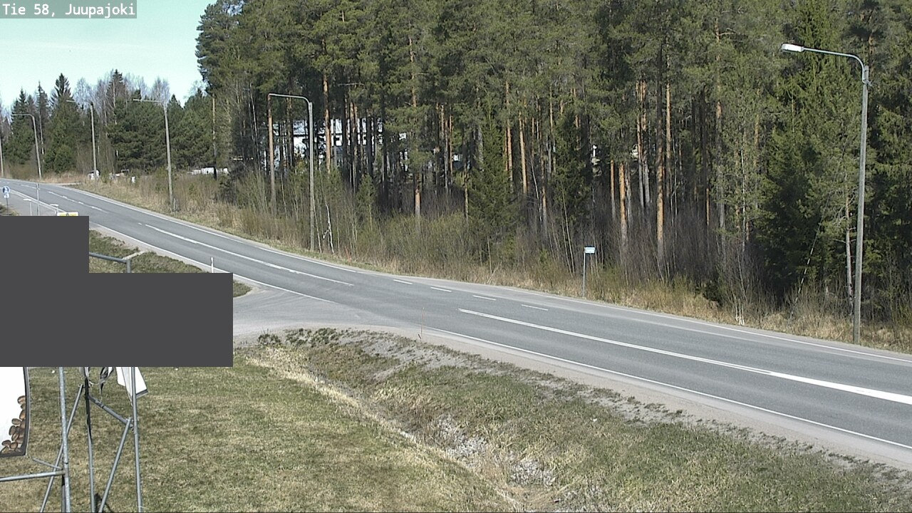 Weather Camera Image Road 58 Juupajoki, Juupajoki, Pirkanmaa