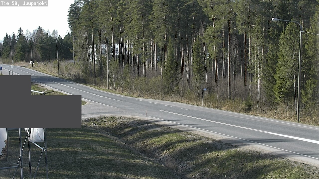 Weather Camera Image Road 58 Juupajoki, Juupajoki, Pirkanmaa
