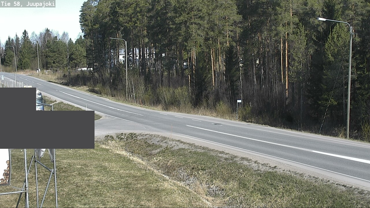 Weather Camera Image Road 58 Juupajoki, Juupajoki, Pirkanmaa