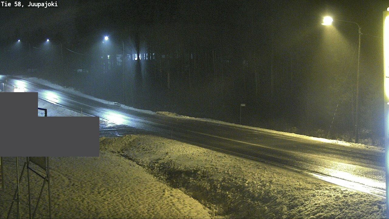 Weather Camera Image Väg 58 Juupajoki, Juupajoki, Pirkanmaa