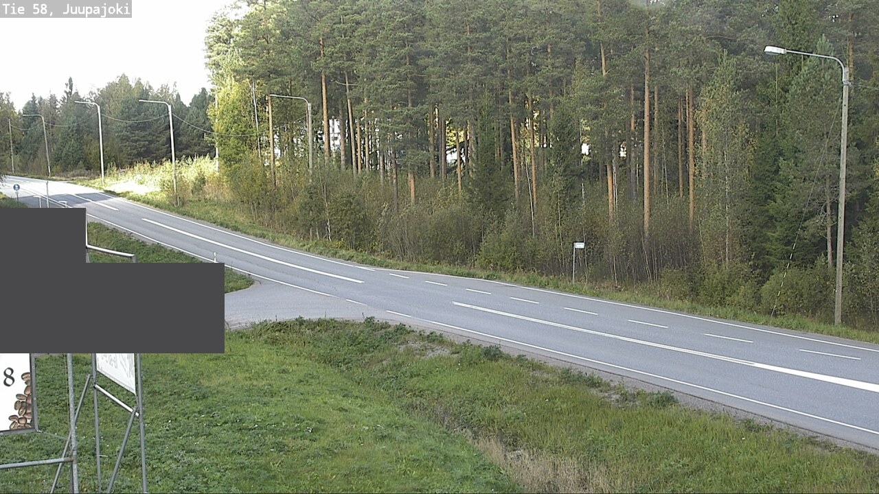 Weather Camera Image Väg 58 Juupajoki, Juupajoki, Pirkanmaa
