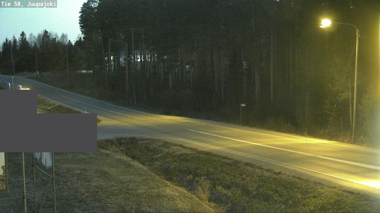 Weather Camera Image Road 58 Juupajoki, Juupajoki, Pirkanmaa