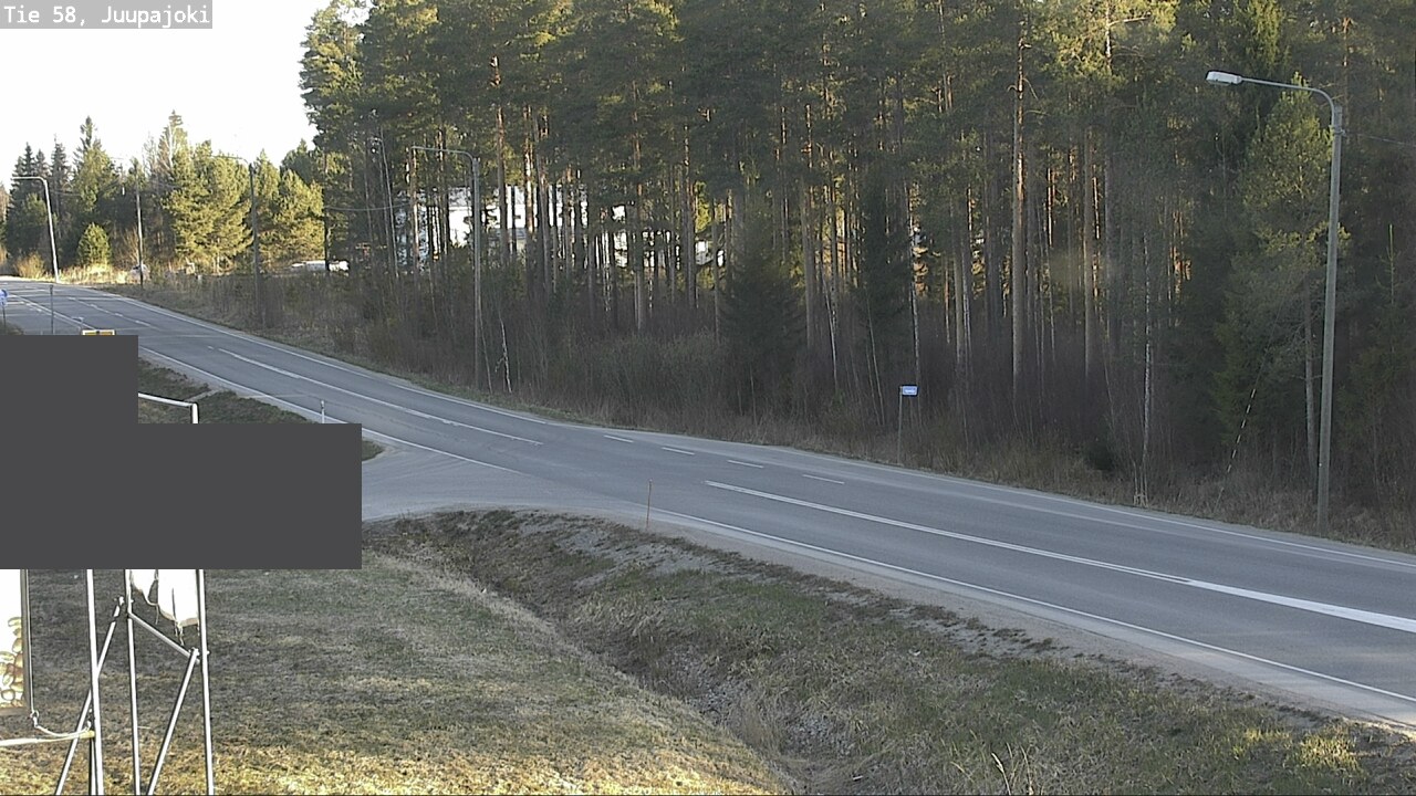 Weather Camera Image Road 58 Juupajoki, Juupajoki, Pirkanmaa