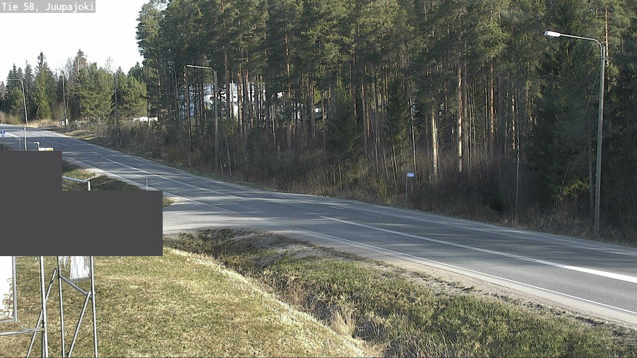 Weather Camera Image Road 58 Juupajoki, Juupajoki, Pirkanmaa