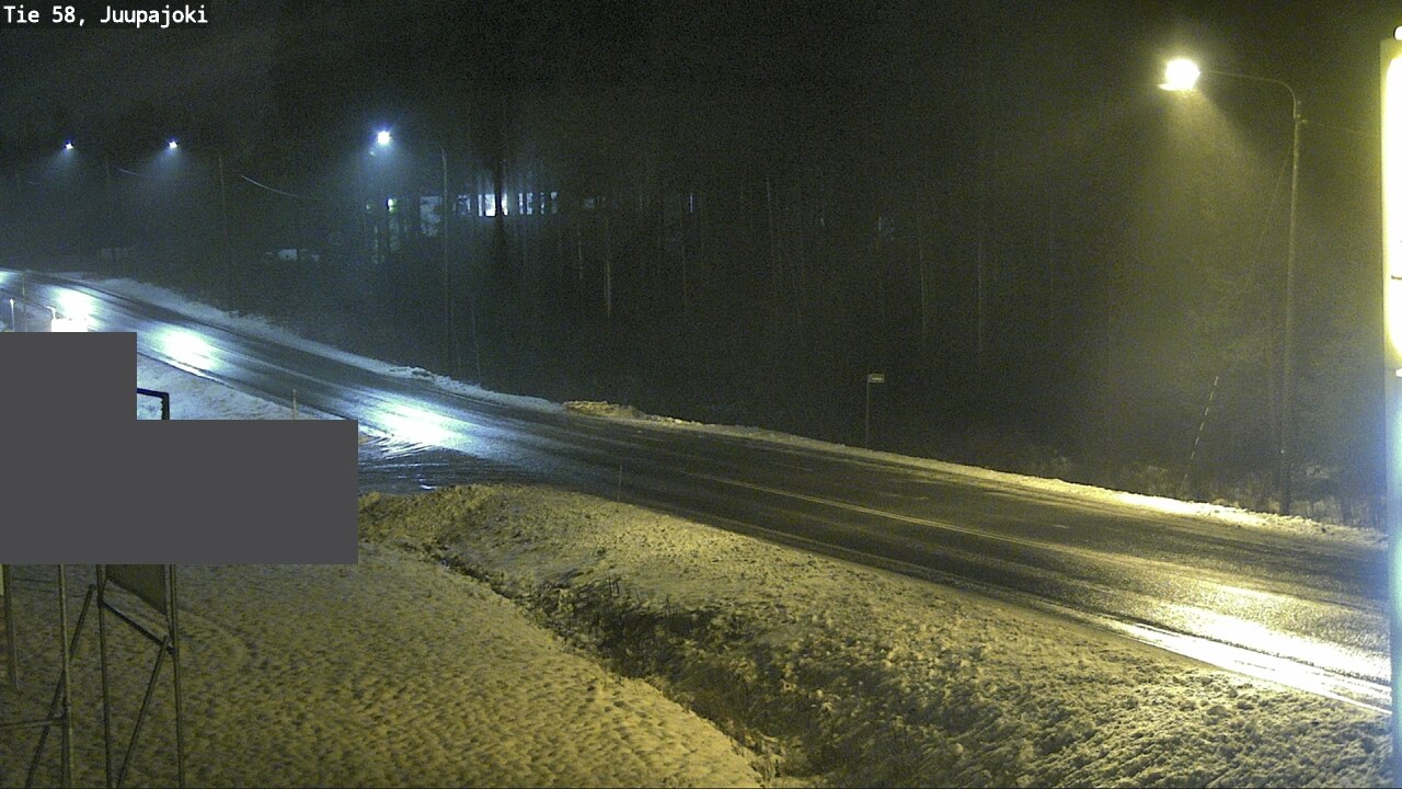 Weather Camera Image Väg 58 Juupajoki, Juupajoki, Pirkanmaa