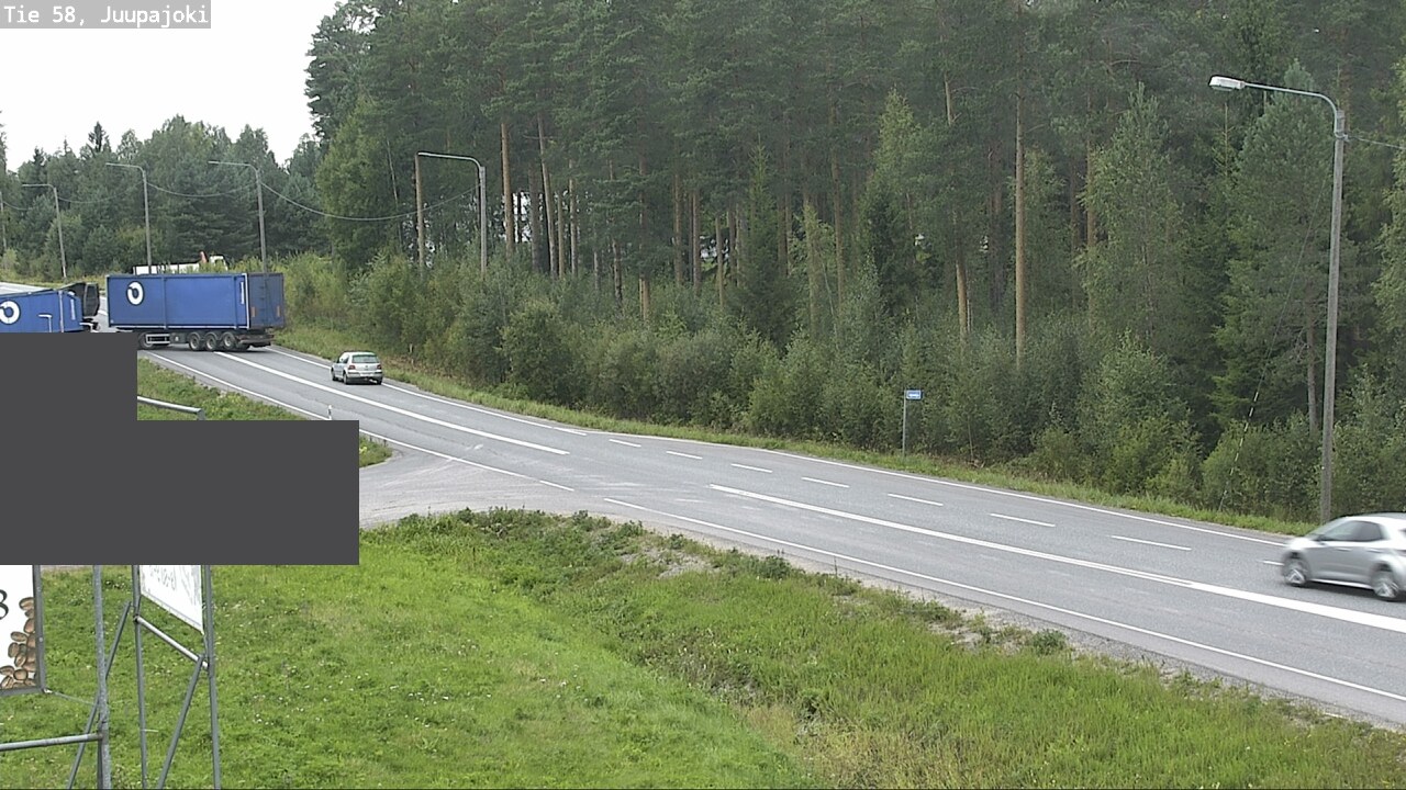 Weather Camera Image Väg 58 Juupajoki, Juupajoki, Pirkanmaa