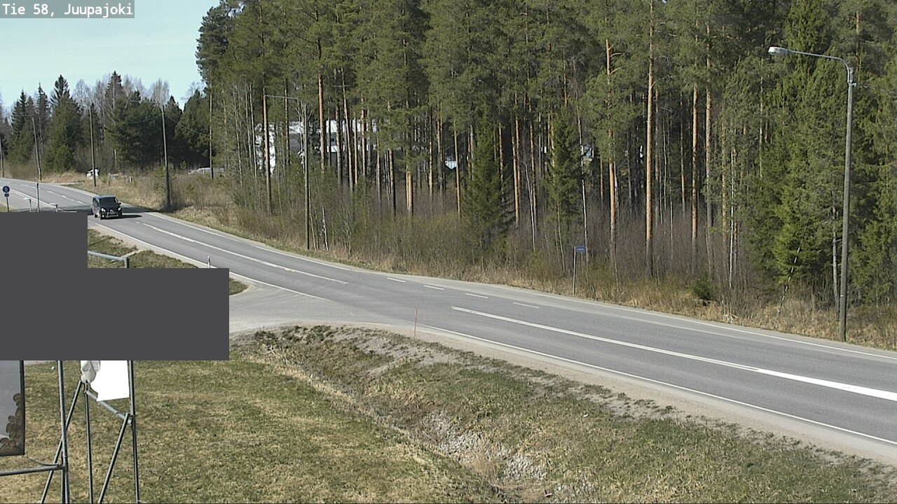 Weather Camera Image Road 58 Juupajoki, Juupajoki, Pirkanmaa