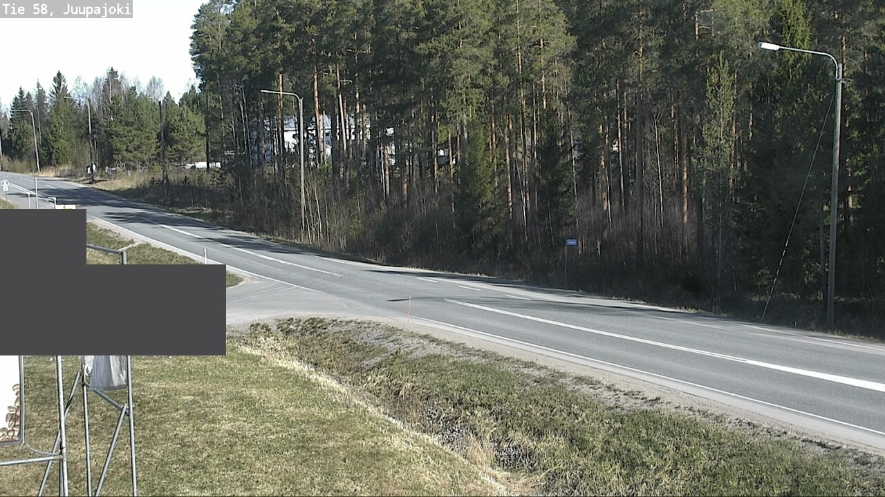 Weather Camera Image Road 58 Juupajoki, Juupajoki, Pirkanmaa