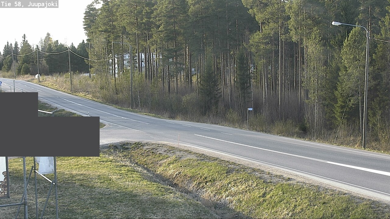 Weather Camera Image Road 58 Juupajoki, Juupajoki, Pirkanmaa