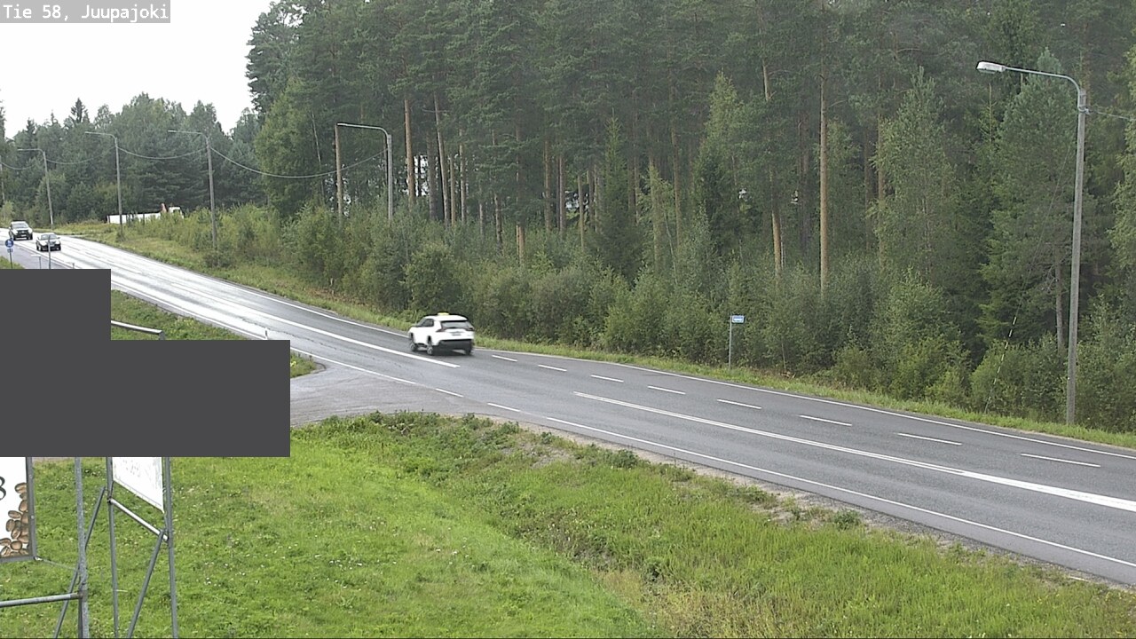 Weather Camera Image Väg 58 Juupajoki, Juupajoki, Pirkanmaa