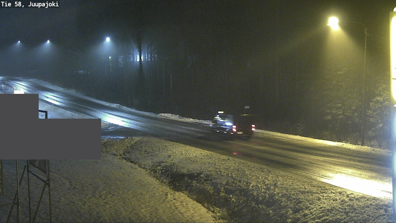 Weather Camera Image Väg 58 Juupajoki, Juupajoki, Pirkanmaa