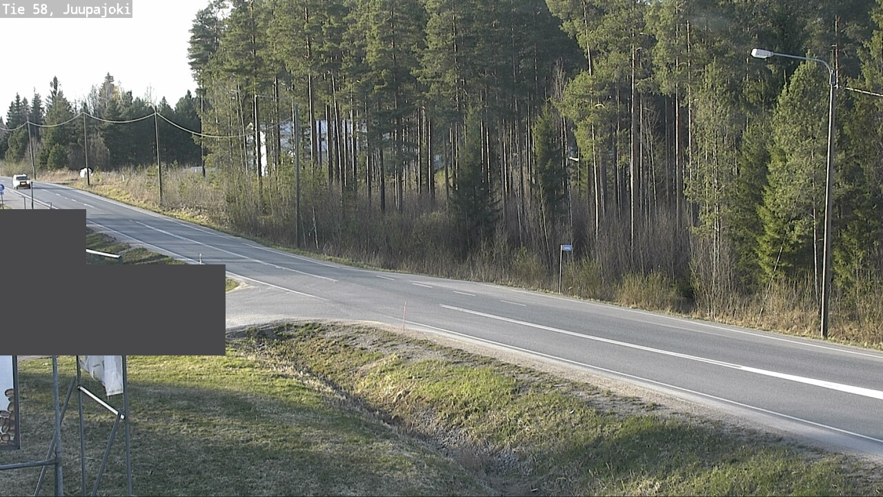 Weather Camera Image Road 58 Juupajoki, Juupajoki, Pirkanmaa