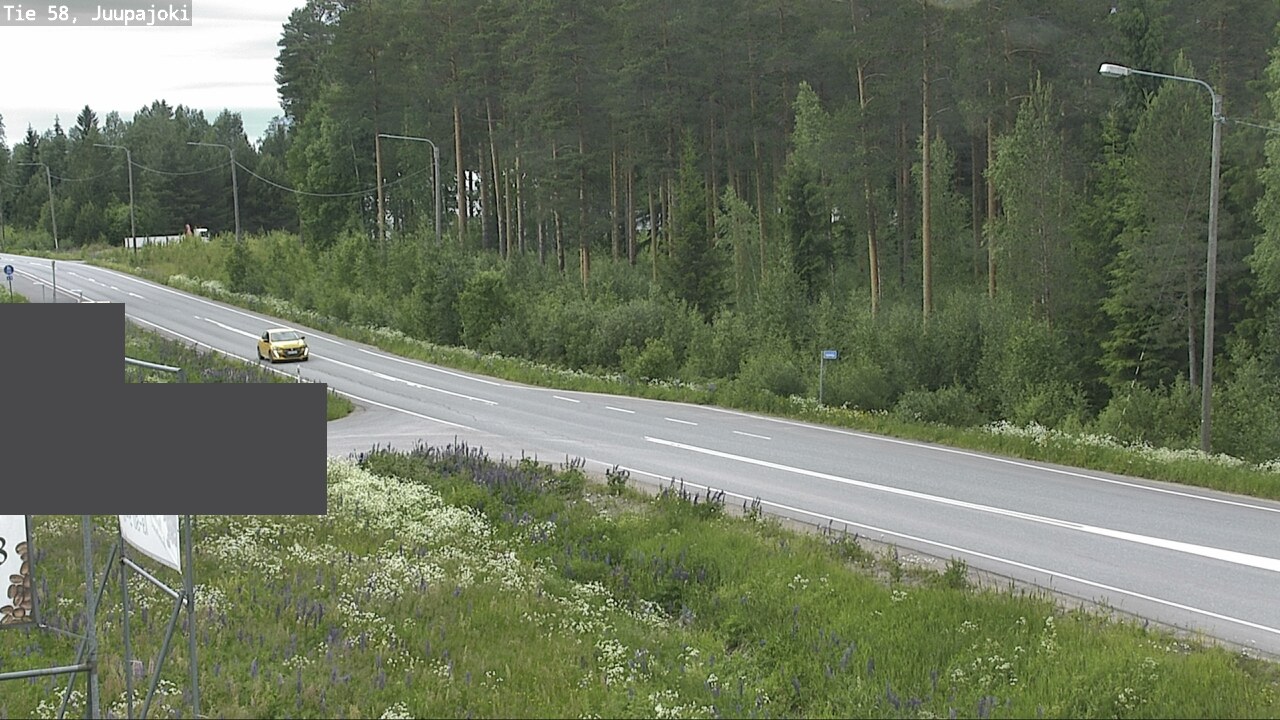 Weather Camera Image Road 58 Juupajoki, Juupajoki, Pirkanmaa