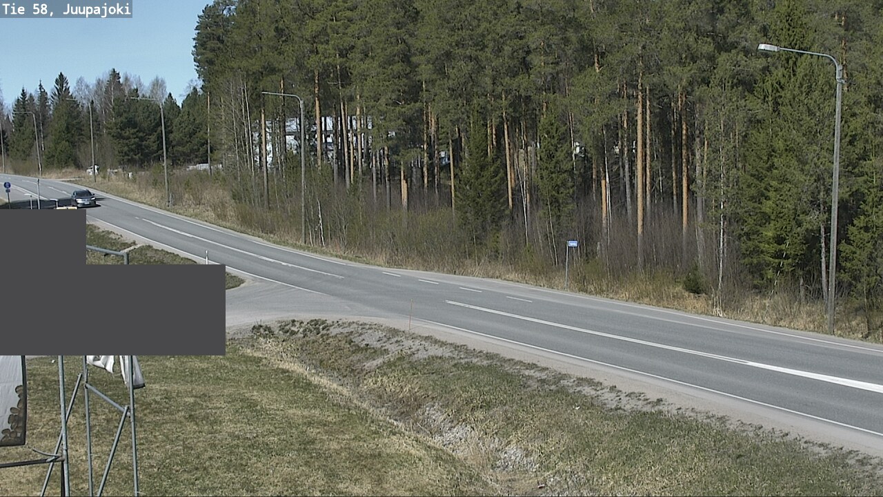 Weather Camera Image Road 58 Juupajoki, Juupajoki, Pirkanmaa