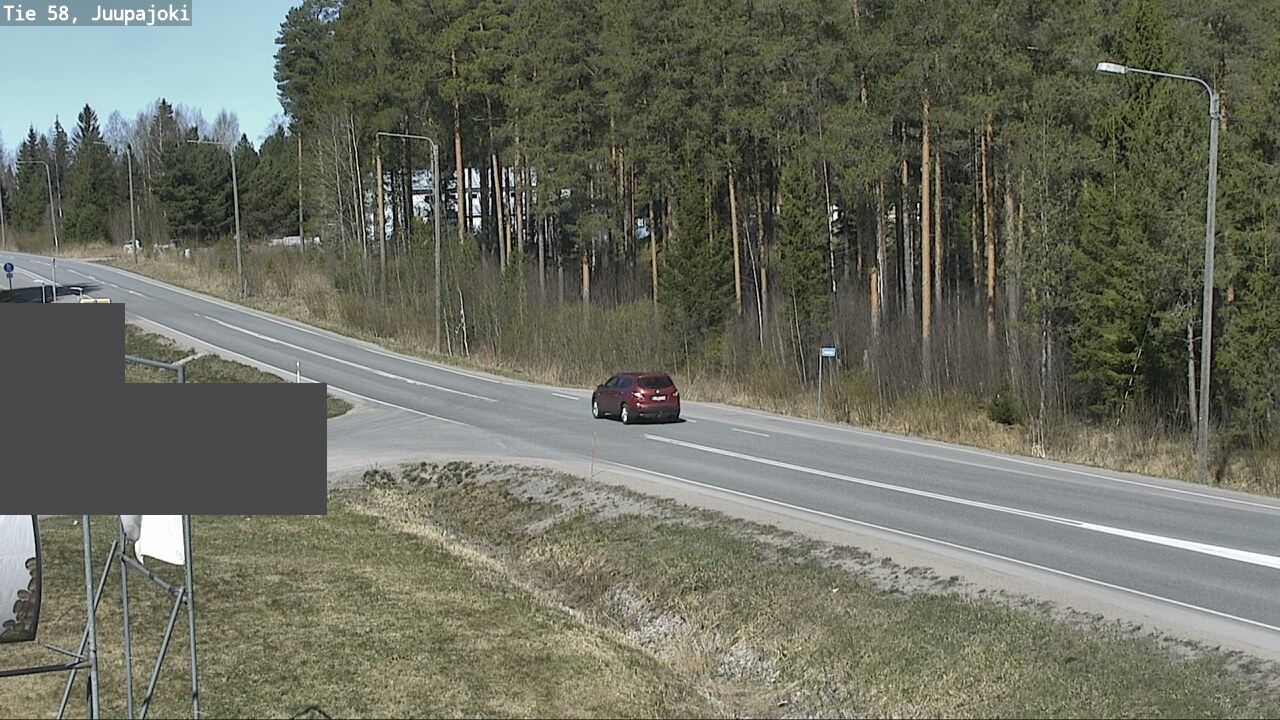 Weather Camera Image Road 58 Juupajoki, Juupajoki, Pirkanmaa
