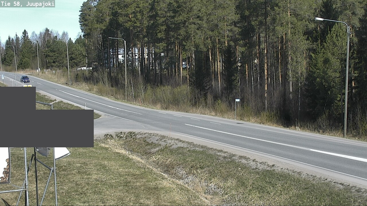 Weather Camera Image Road 58 Juupajoki, Juupajoki, Pirkanmaa
