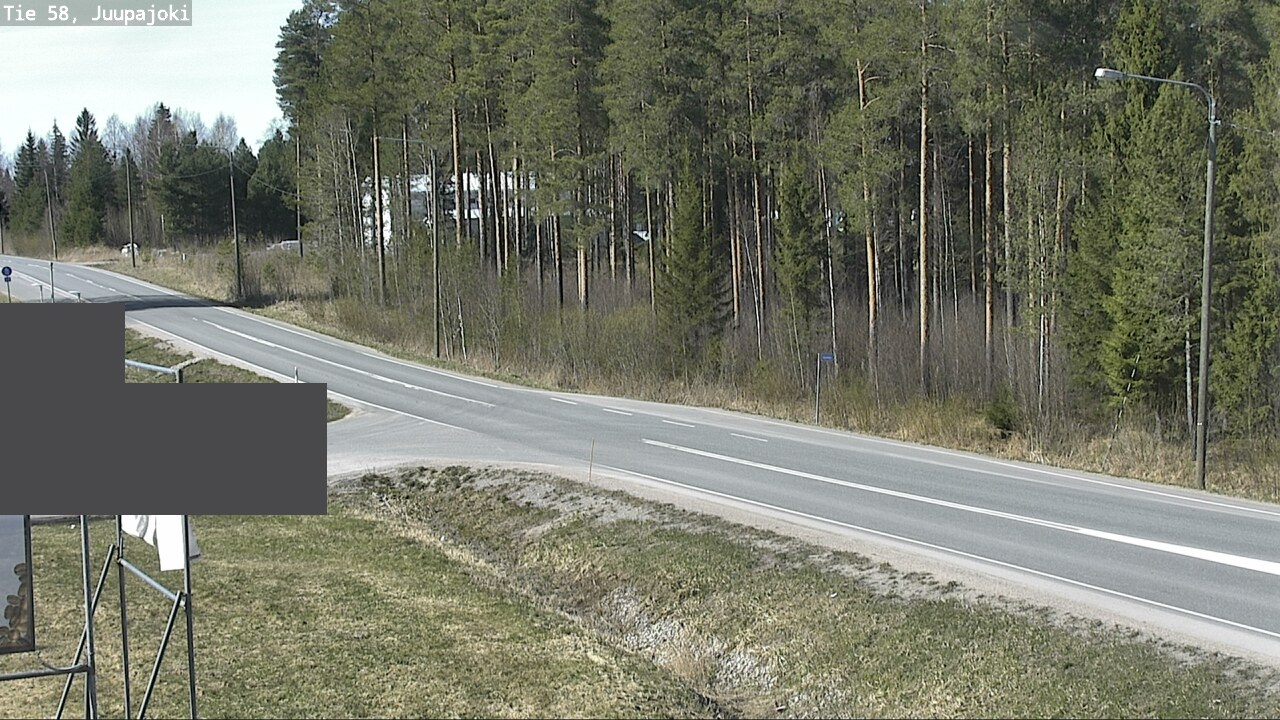 Weather Camera Image Road 58 Juupajoki, Juupajoki, Pirkanmaa