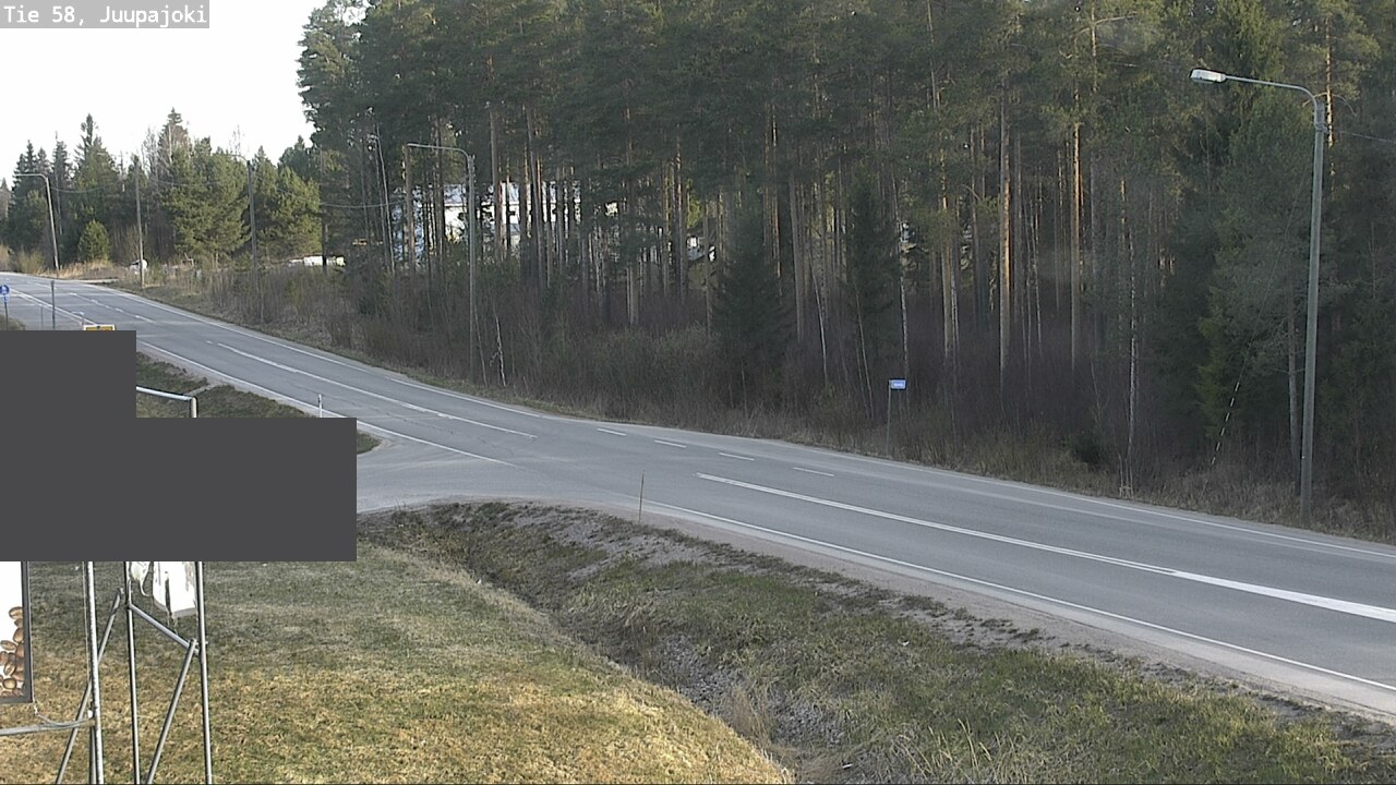 Weather Camera Image Road 58 Juupajoki, Juupajoki, Pirkanmaa